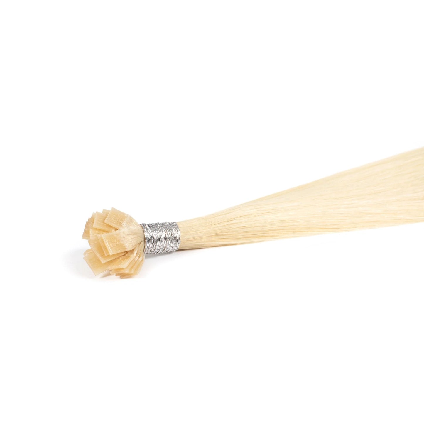 Extensions de Cheveux Kératine – Platinum Blonde (#1001) – 25 Mèches
