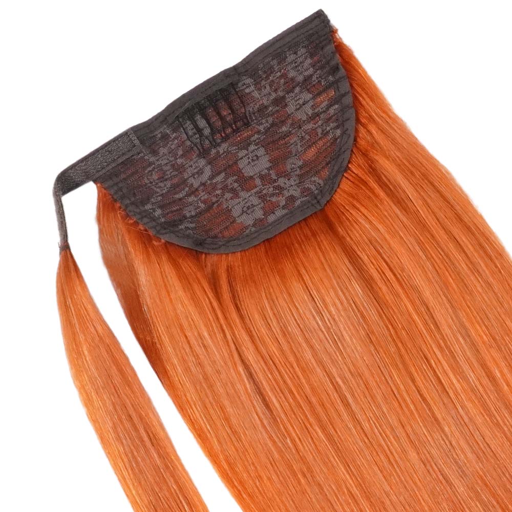 Ponytail Cheveux Naturels – Copper (#350) – 120g