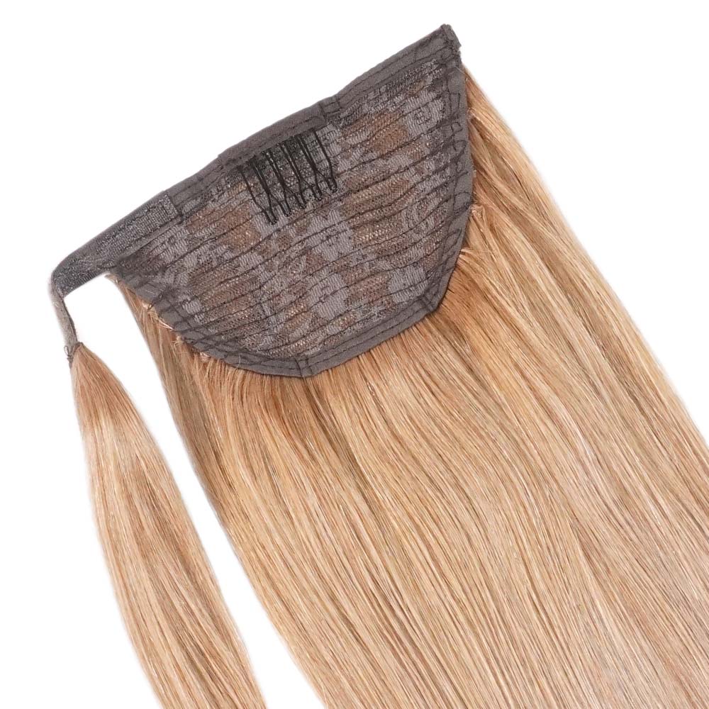 Ponytail Cheveux Naturels – Light Brown (#5) – 120g