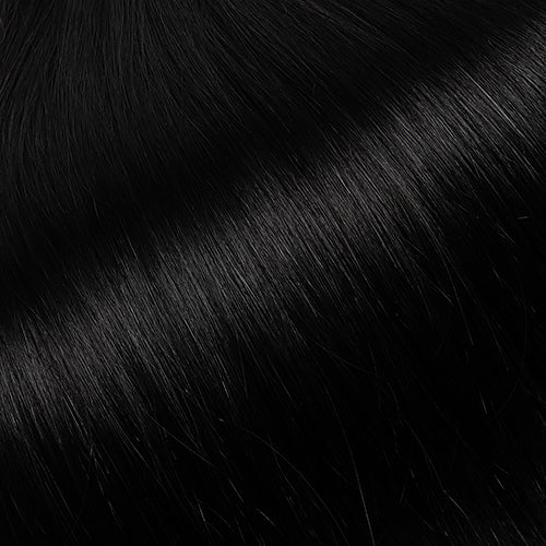 Genius Weft Cheveux Naturels – Jet Black (#1)