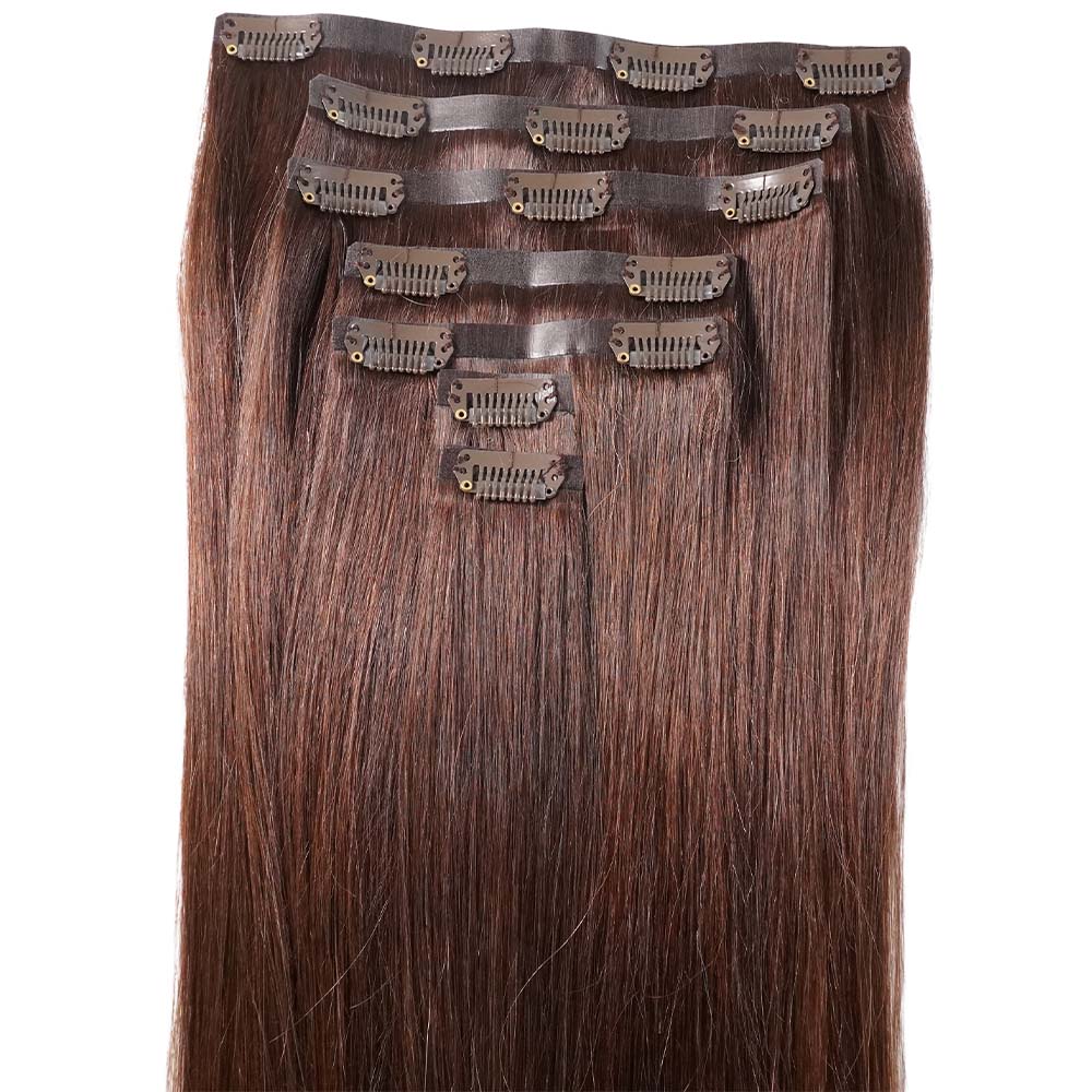 Extensions à clips #2A Chocolate Brown