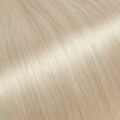 Extensions Adhésives Cheveux Naturels – Vanilla Silk (#60A) – 20 Bandes