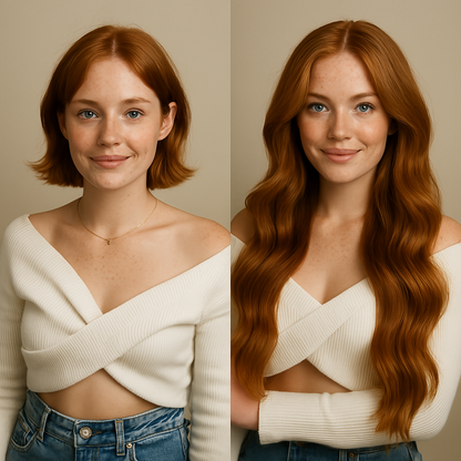 Extensions à Clips - #5 Light Brown