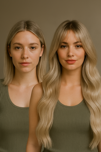 Extensions à Clips - Light Grey