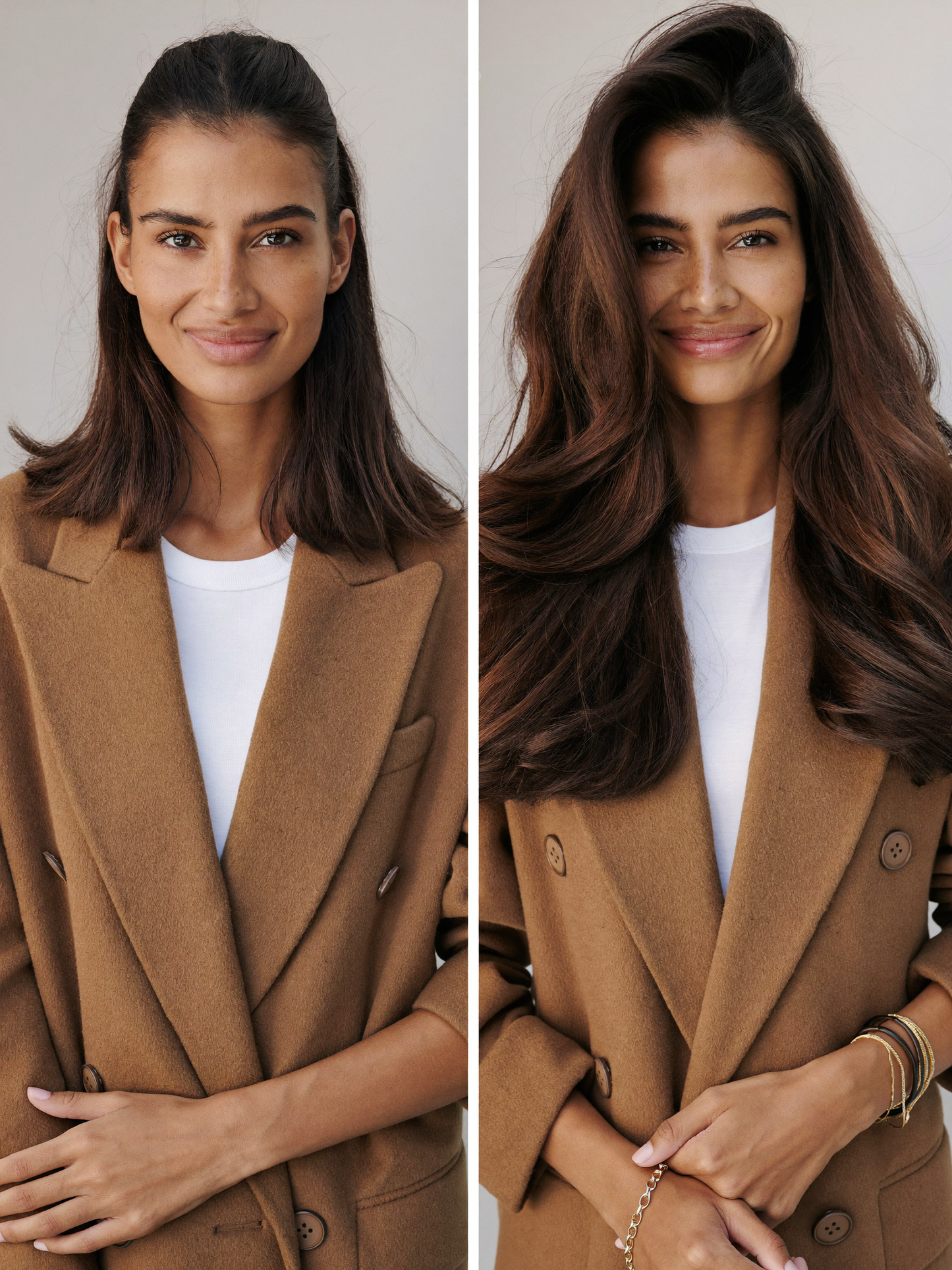 Extensions à clips invisibles - Cheveux 100% naturels - #2B Chocolate Brown