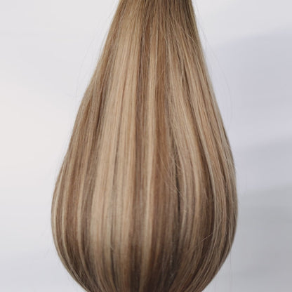 Extensions à clips invisibles - Cheveux 100% naturels - Caramel Macchiato (B3/9)