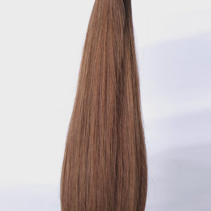 Genius Weft Cheveux Naturels – Medium Brown (#3B)