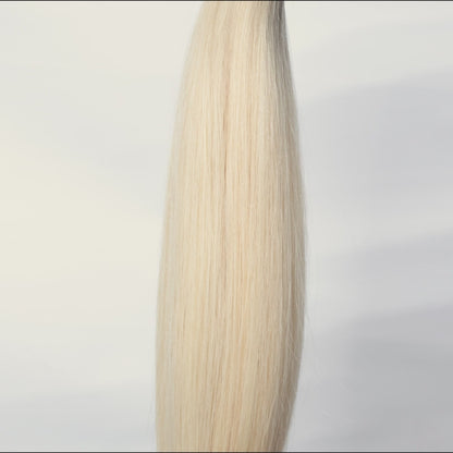 Extensions à clips invisibles - Cheveux 100% naturels - #60 Platinum Blonde