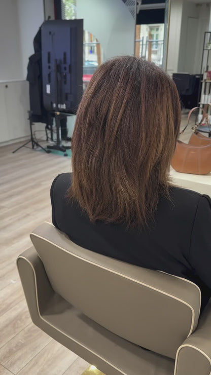 Extensions de Cheveux Kératine – Chocolate Brown (#2A) – 25 Mèches