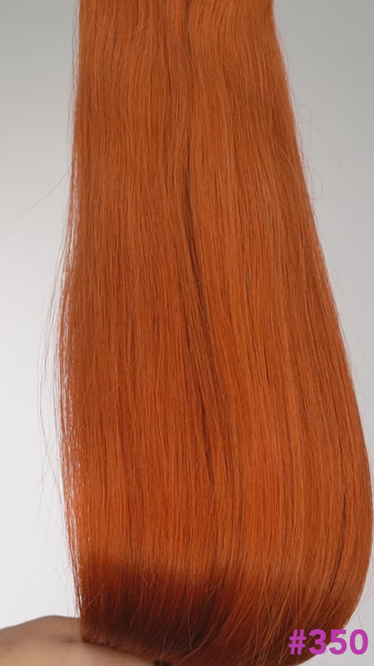 Ponytail Cheveux Naturels – Copper (#350) – 120g