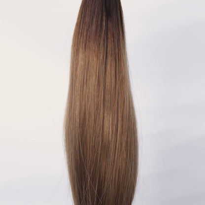 Extensions à clips invisibles - Cheveux 100% naturels - Mocha Hazelnut (T2/5)