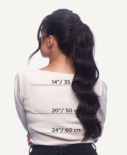 Ponytail - #1b natural black 120g